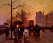 Quai du Louvre - 爱德华·科尔特斯